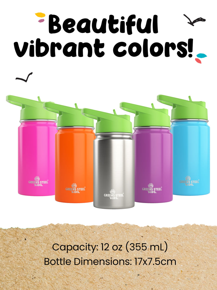 Kids Bottle Double Wall Insulated Stainless Steel